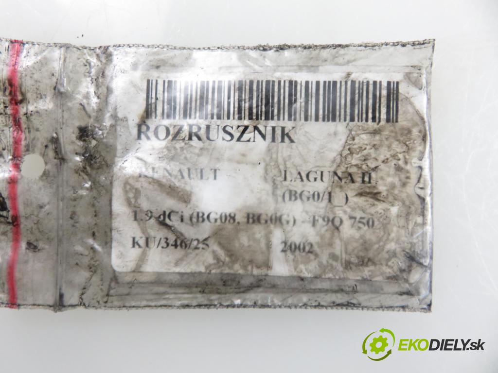 RENAULT LAGUNA II (BG0/1_) LIFTBACK 2002 88,00 1.9 dCi 120 - F9Q 750 1870,00 startér S3058 (Startér)
