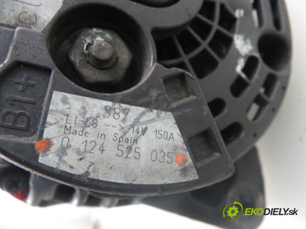 PEUGEOT 206 liftback (2A/C) HB 2002 66,00 2.0 HDI 90 - RHY 1997,00 Alternátor 9646321880 (Alternátor)