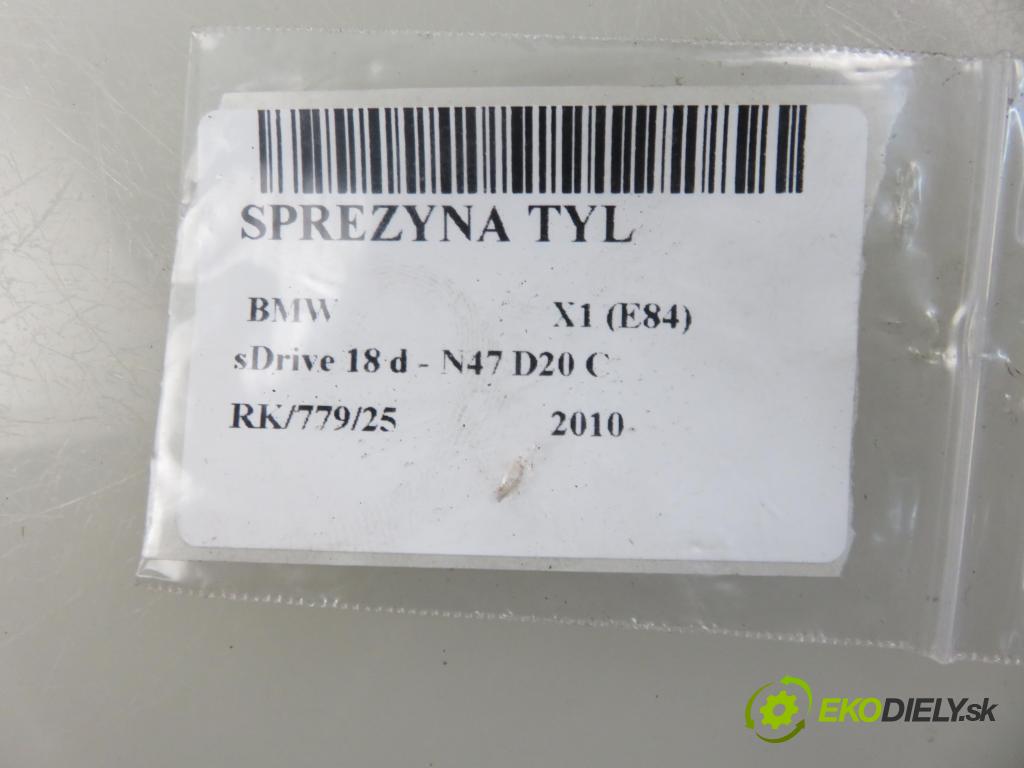 BMW X1 (E84) SUV 2010 105,00 sDrive 18 d 143 - N47 D20 C 1995,00 Pružina zadné 