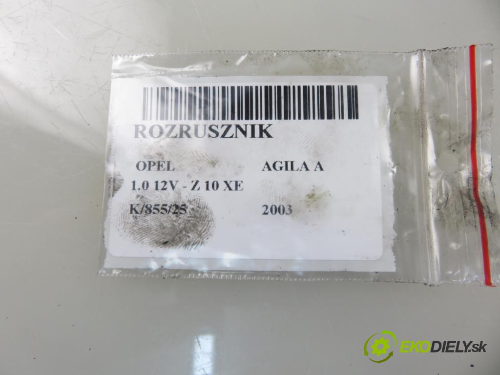 OPEL AGILA (A) (H00) HB 2003 43,00 1.0 12V - Z 10 XE 973,00 Štartér  (Štartér)