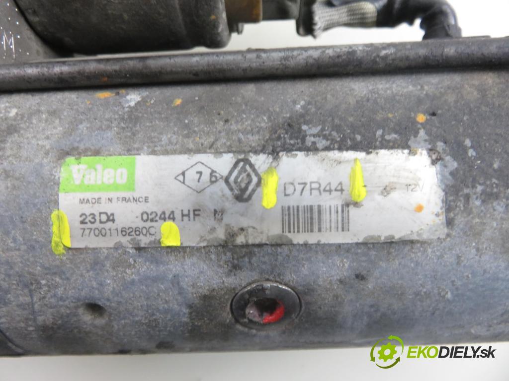 RENAULT TRAFIC II Autobus (JL) BUS 2004 74,00 1.9 dCI 100 (JL0C) - F9Q 760 1870,00 Štartér 7700116260C ; D7R44 (Štartér)