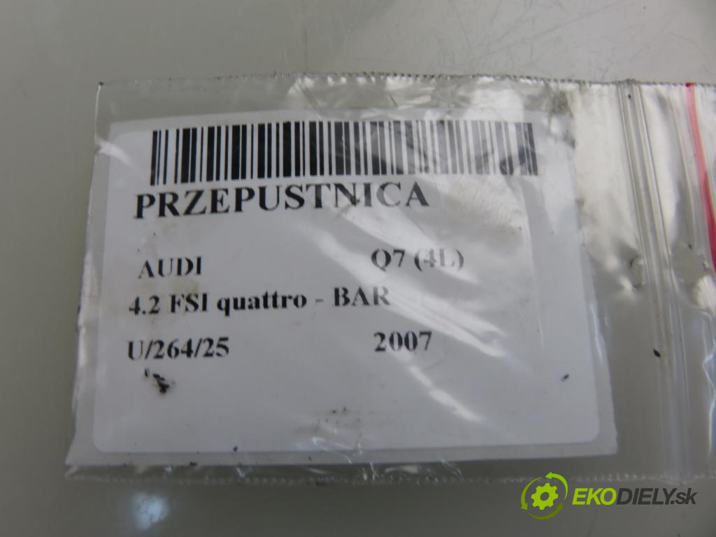 AUDI Q7 (4L) SUV 2007 257,00 4.2 FSI 350 quattro - BAR 4163,00 Škrtiaca klapka 077133062A ; 0280750017 (Škrtiaca klapka)