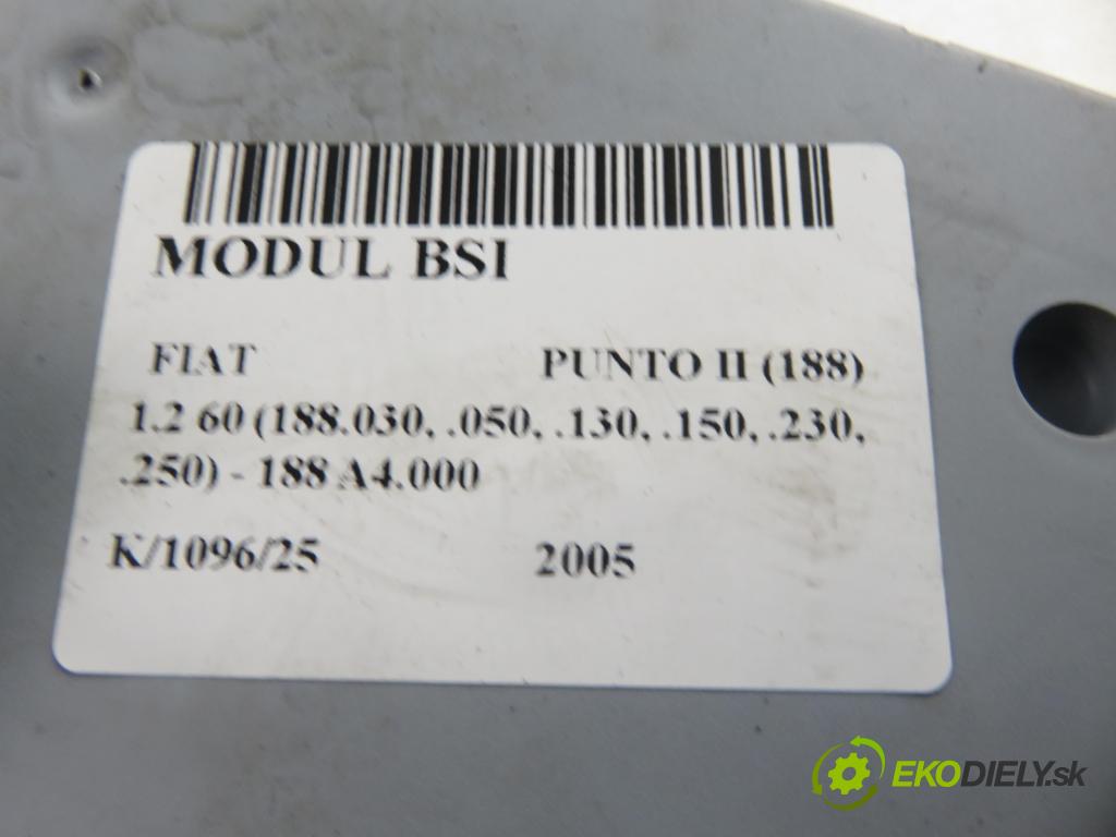 FIAT PUNTO (188_) HB 2005 44,00 1.2 60 - 188 A4.000 1242,00 MODUL BSI 51744895