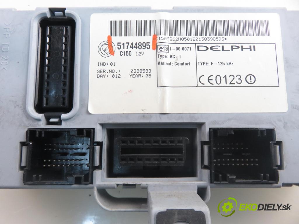 FIAT PUNTO (188_) HB 2005 44,00 1.2 60 - 188 A4.000 1242,00 MODUL BSI 51744895