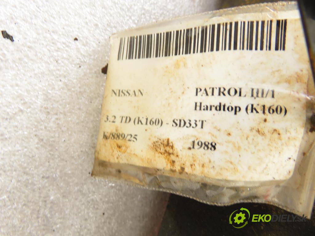 NISSAN PATROL III/1 Hardtop (K160) TERENOWY 1988 81,00 3.2 TD R6 (K160) 110 - SD33T 3246,00 Listové pero predný