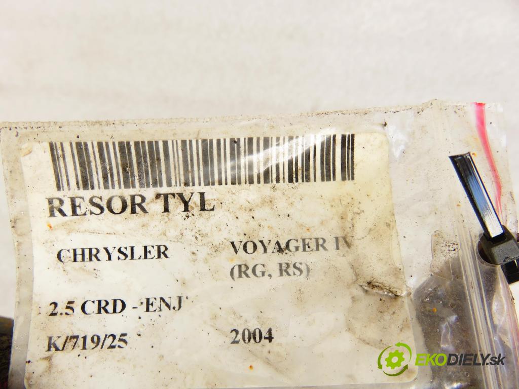 CHRYSLER VOYAGER IV (RG, RS) MINIVAN 2004 105,00 2.5 CRD 143 - ENJ 2499,00 Listové pero zadné