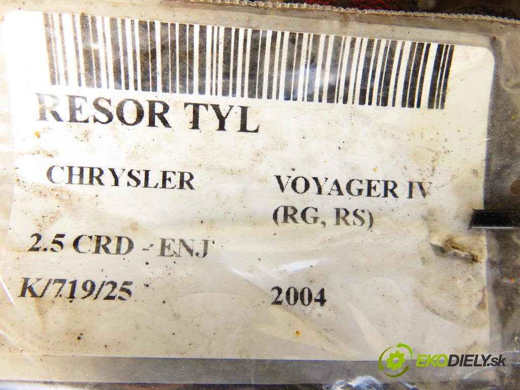 CHRYSLER VOYAGER IV (RG, RS) MINIVAN 2004 105,00 2.5 CRD 143 - ENJ 2499,00 Listové pero zadné