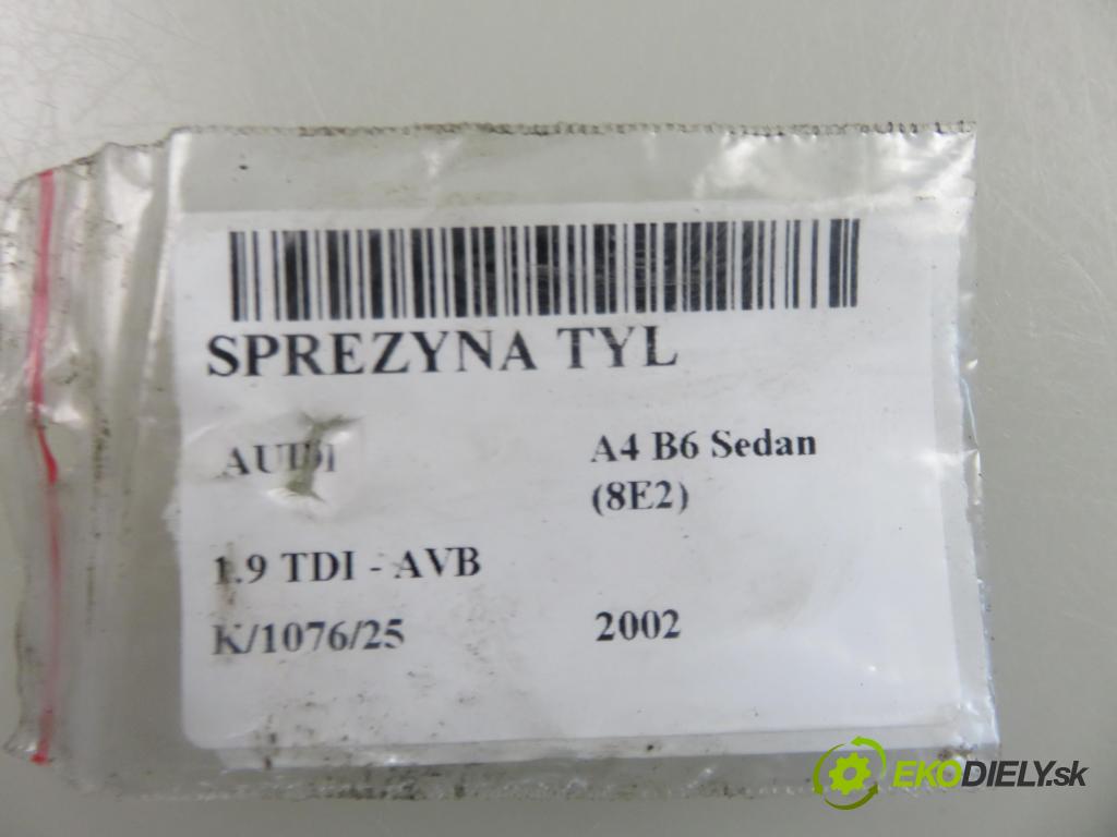 AUDI A4 (8E2, B6) SEDAN 2002 74,00 1.9 TDI PD 101 - AVB 1896,00 Pružina zadné 