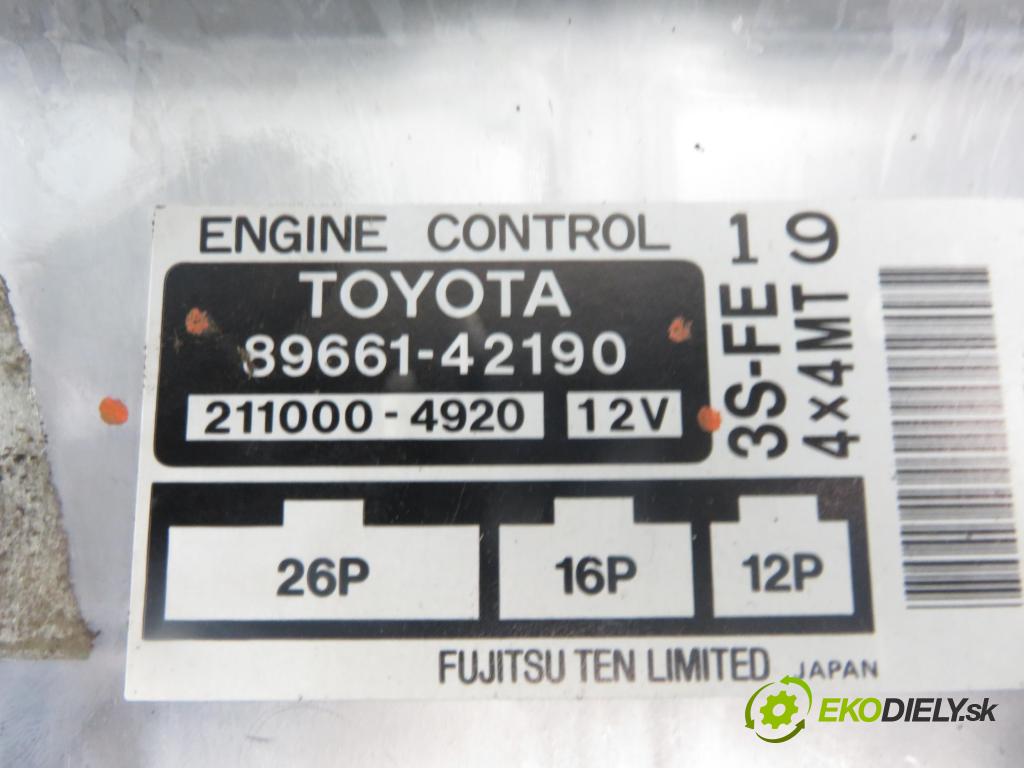 TOYOTA RAV 4 I (_A1_) SUV 1998 95,00 2.0 4WD - 3S-FE 1998,00 Riadiaca jednotka Motor 8966142190 ; 2110004920