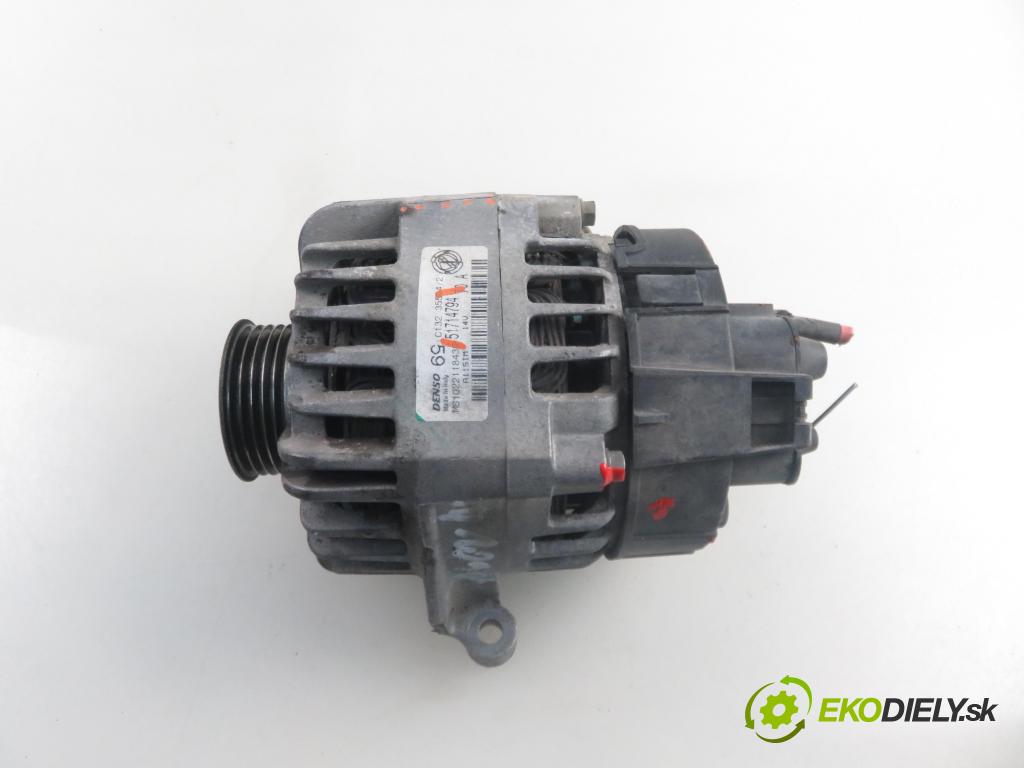 FIAT PUNTO (188_) HB 2005 44,00 1.2 60 - 188 A4.000 1242,00 Alternátor 51714794 (Alternátor)