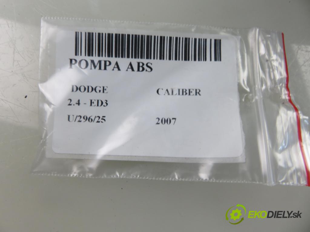 DODGE CALIBER HB 2007 125,00 2.4 DUAL VVT - ED3 2359,00 pumpa ABS P05105823AC ; 2502120311 (Pumpa ABS)