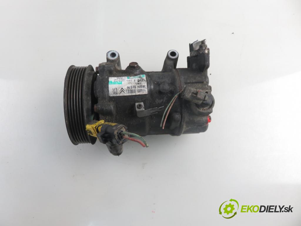 PEUGEOT 207 (WA_, WC_) HB 2007 65,00 1.4 16V - KFU (ET3J4) 1360,00 KOMPRESOR: klimatizace 9651910980 (Kompresor klimatizace)