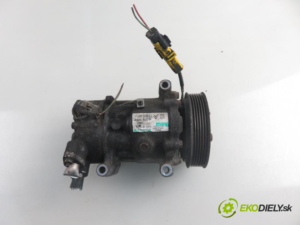 PEUGEOT 207 (WA_, WC_) HB 2007 65,00 1.4 16V - KFU (ET3J4) 1360,00 KOMPRESOR: klimatizace 9651910980 (Kompresor klimatizace)