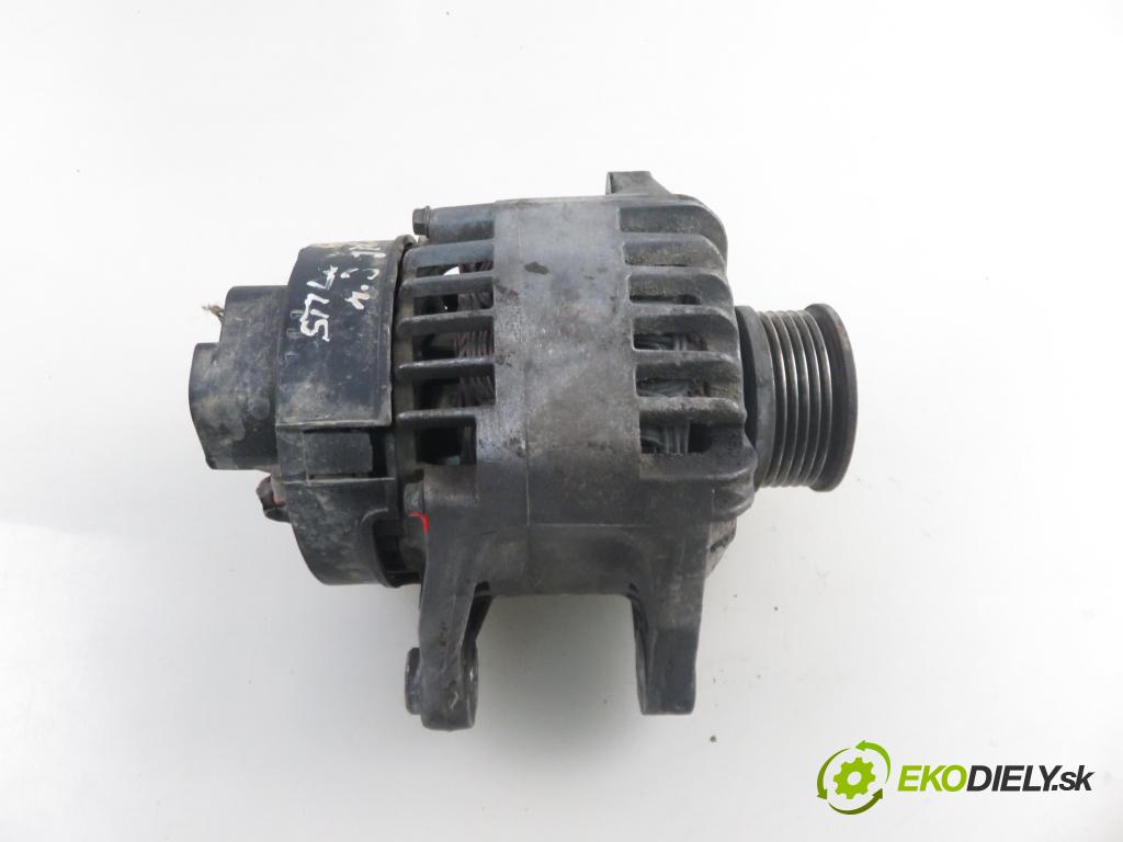 FIAT STILO (192_) HB 2004 85,00 1.9 JTD 115 - 192 A1.000 1910,00 Alternátor  (Alternátor)