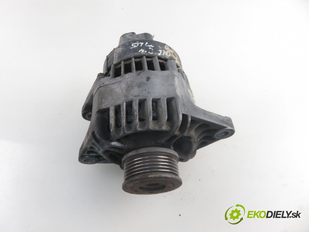 FIAT STILO (192_) HB 2004 85,00 1.9 JTD 115 - 192 A1.000 1910,00 Alternátor  (Alternátor)