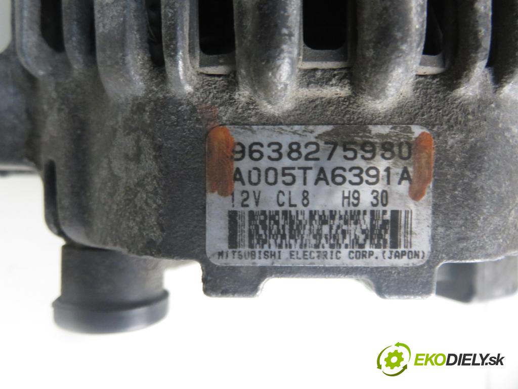 CITROEN XSARA PICASSO (N68) MINIVAN 2001 70,00 1.6 - NFV (TU5JP) 1587,00 Alternátor 9638275980 ; A005TA6391A (Alternátor)