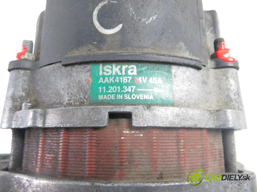FIAT SEICENTO / 600 (187_) HB 1999 29,00 0.9 39 - 1170 A1.046 899,00 Alternátor AAK4167 (Alternátor)