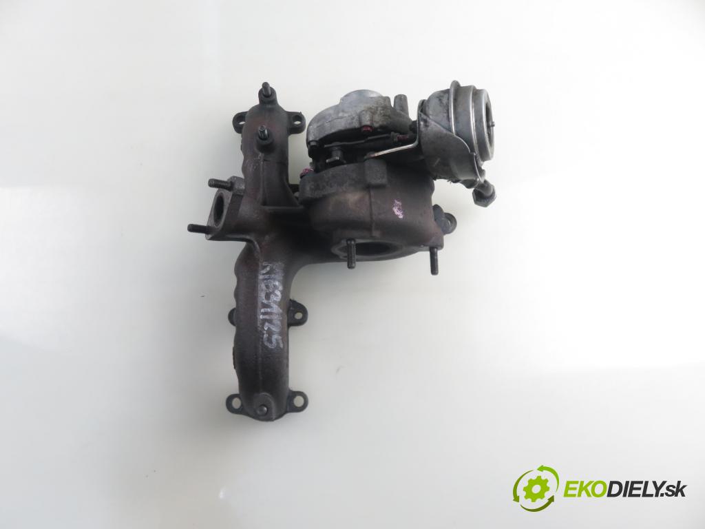 VW GOLF IV Variant (1J5) KOMBI 2001 85,00 1.9 TDI PD 115 - AJM 1896,00 RYCHLONABÍJEČKA: 038253019C (Kompletní turbodmychadlo)