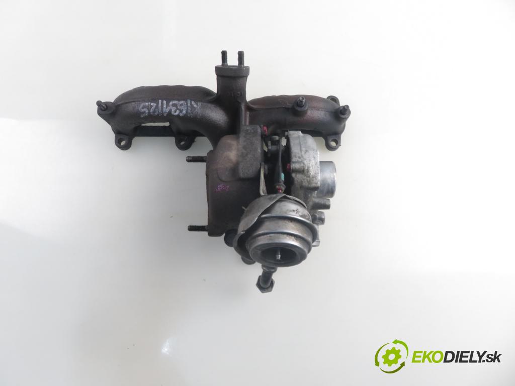 VW GOLF IV Variant (1J5) KOMBI 2001 85,00 1.9 TDI PD 115 - AJM 1896,00 RYCHLONABÍJEČKA: 038253019C (Kompletní turbodmychadlo)