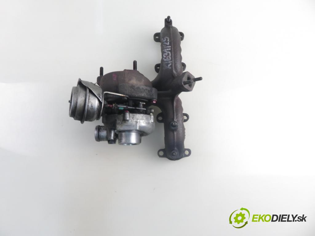 VW GOLF IV Variant (1J5) KOMBI 2001 85,00 1.9 TDI PD 115 - AJM 1896,00 RYCHLONABÍJEČKA: 038253019C (Kompletní turbodmychadlo)