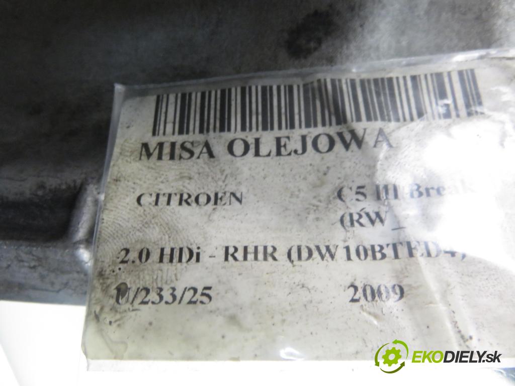 CITROEN C5 III Break (RW_) KOMBI 2009 100,00 2.0 HDi - RHR (DW10BTED4) 1997,00 Vaňa olejová 9653835680 (Olejová vaňa)