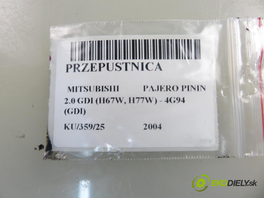 MITSUBISHI PAJERO PININ (H6_W, H7_W) SUV 2004 95,00 2.0 GDI 1999,00 Škrtiaca klapka EAC60005 (Škrtiaca klapka)