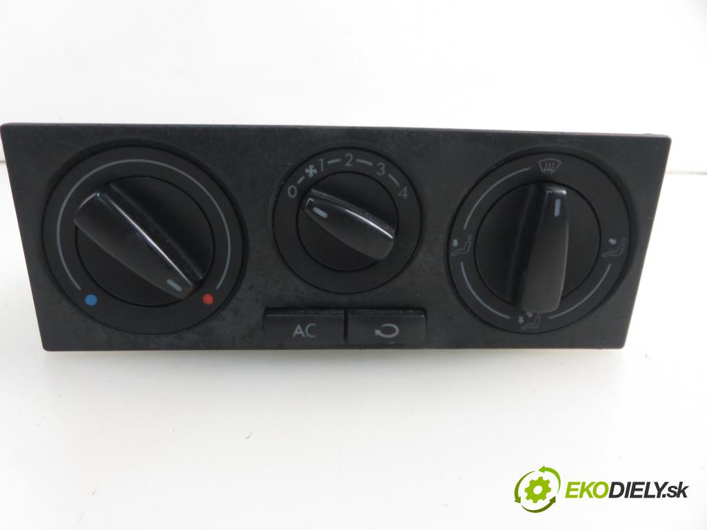 VW GOLF IV (1J1) HB 2000 75,00 1.6 - AVU 1595,00 Panel kúrenia KLIMATIZACE: 1J0820045K