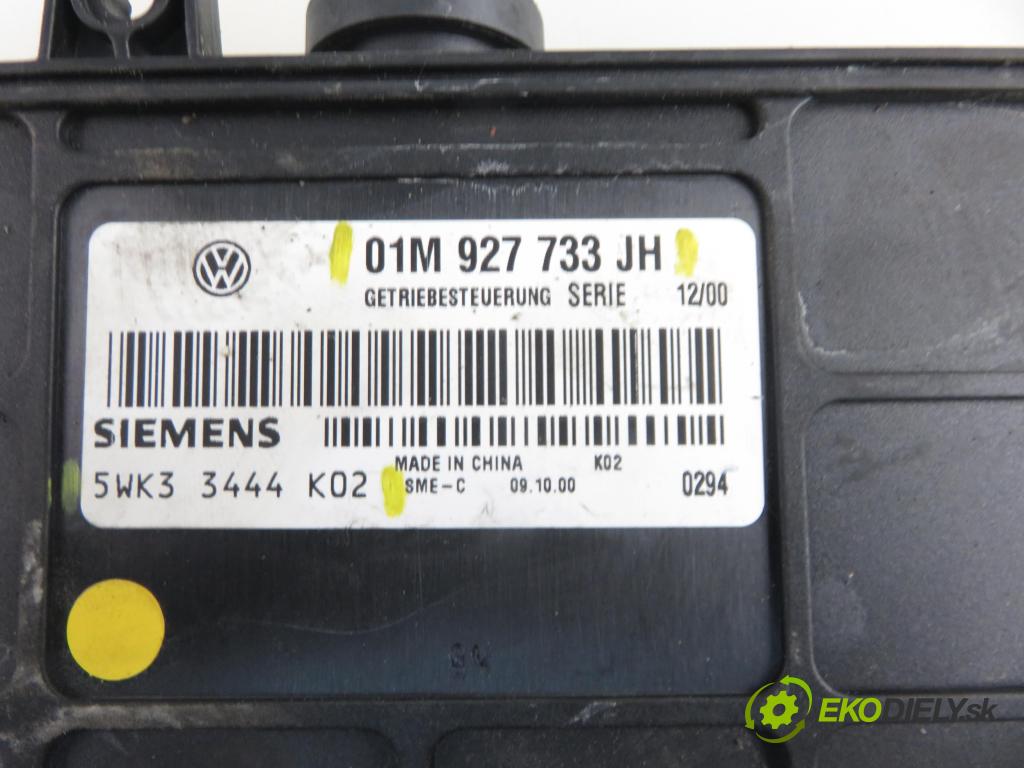 VW GOLF IV (1J1) HB 2000 75,00 1.6 - AVU 1595,00 Riadiaca jednotka prevodovky 01M927733JH ; 5WK33444K02