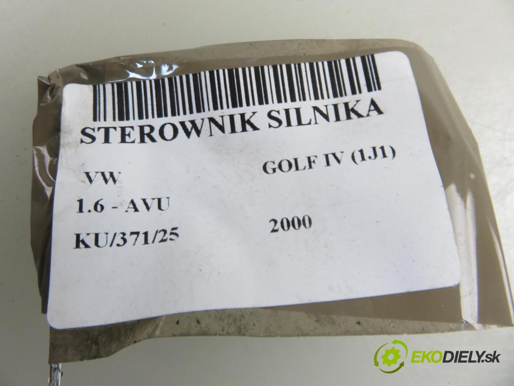 VW GOLF IV (1J1) HB 2000 75,00 1.6 - AVU 1595,00 Riadiaca jednotka Motor 06A906033M ; 5WP4003701