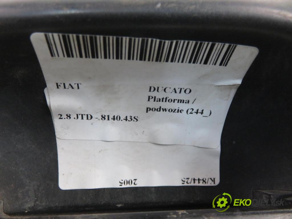 FIAT DUCATO Platforma / podwozie (244_) KABINA/PLATFORMA 2005 94,00 2.8 JTD 2798,00 klika LPZ 1304175070