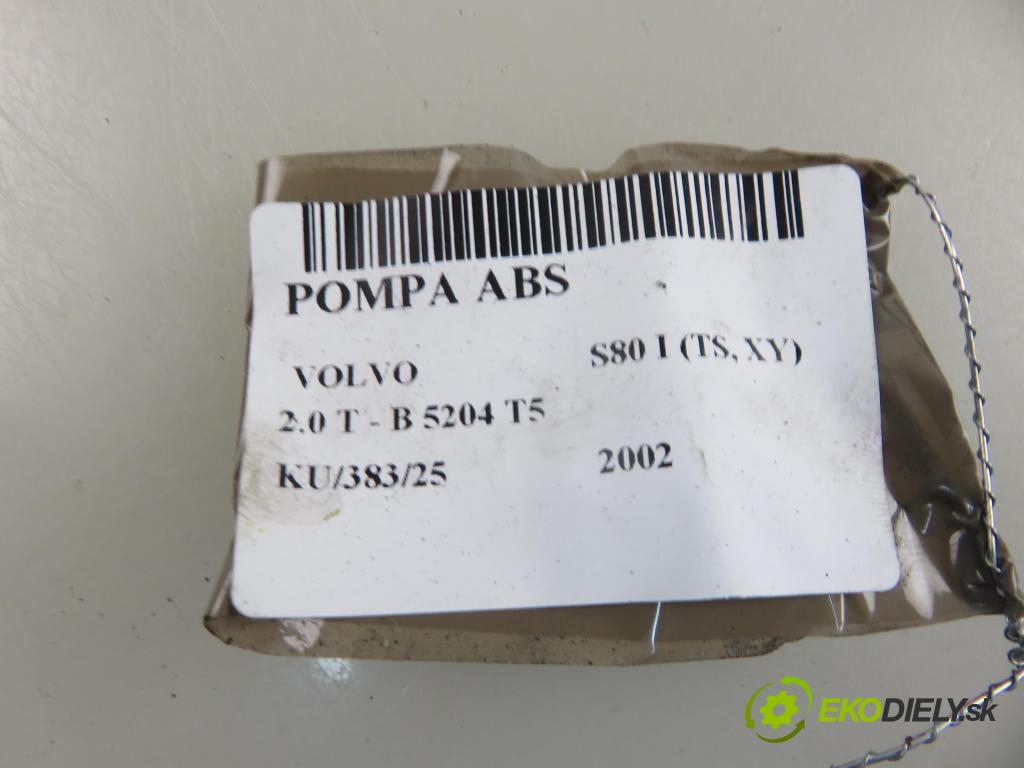 VOLVO S80 I (TS, XY) SEDAN 2002 132,00 2.0 T - B 5204 T5 1984,00 pumpa ABS 5WK84002 ; 00212230P527 (Pumpa ABS)