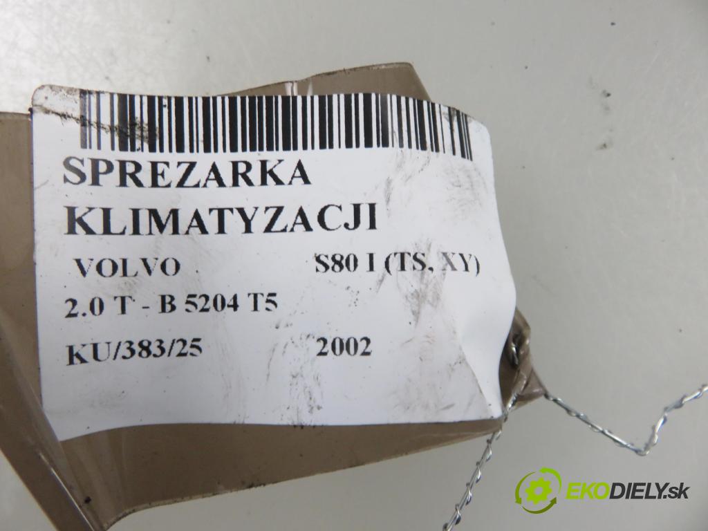 VOLVO S80 I (TS, XY) SEDAN 2002 132,00 2.0 T - B 5204 T5 1984,00 KOMPRESOR: klimatizace P8684287 (Kompresor klimatizace)