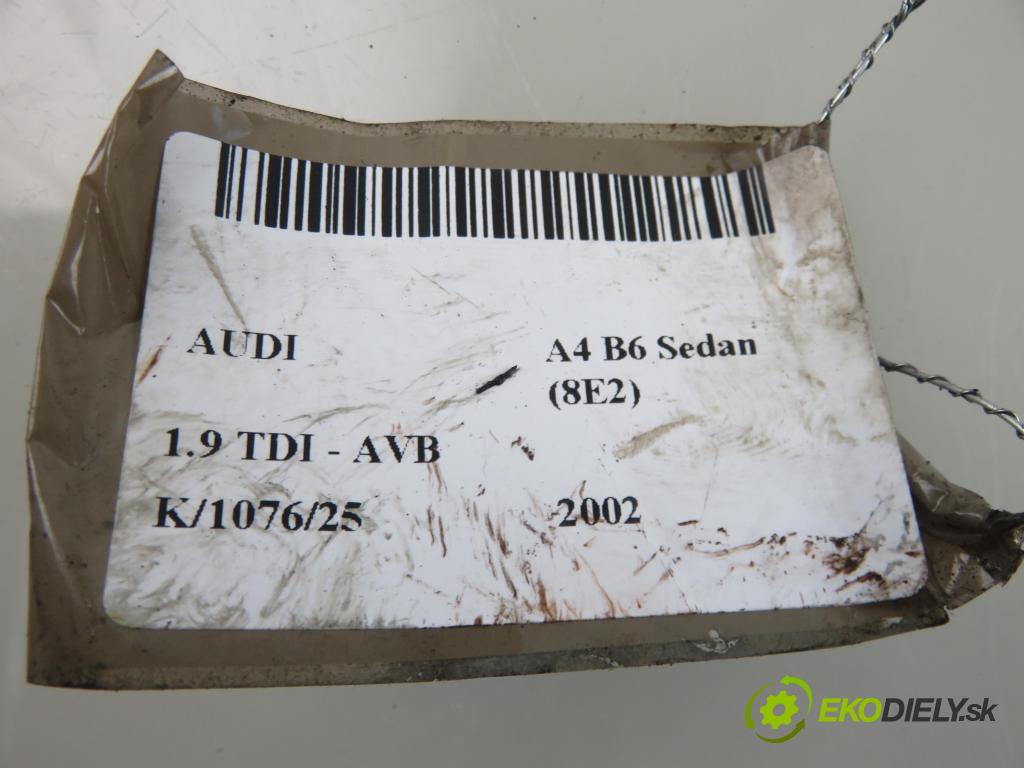 AUDI A4 (8E2, B6) SEDAN 2002 74,00 1.9 TDI PD 101 - AVB 1896,00 mechanismus oken 5WK47006BBF