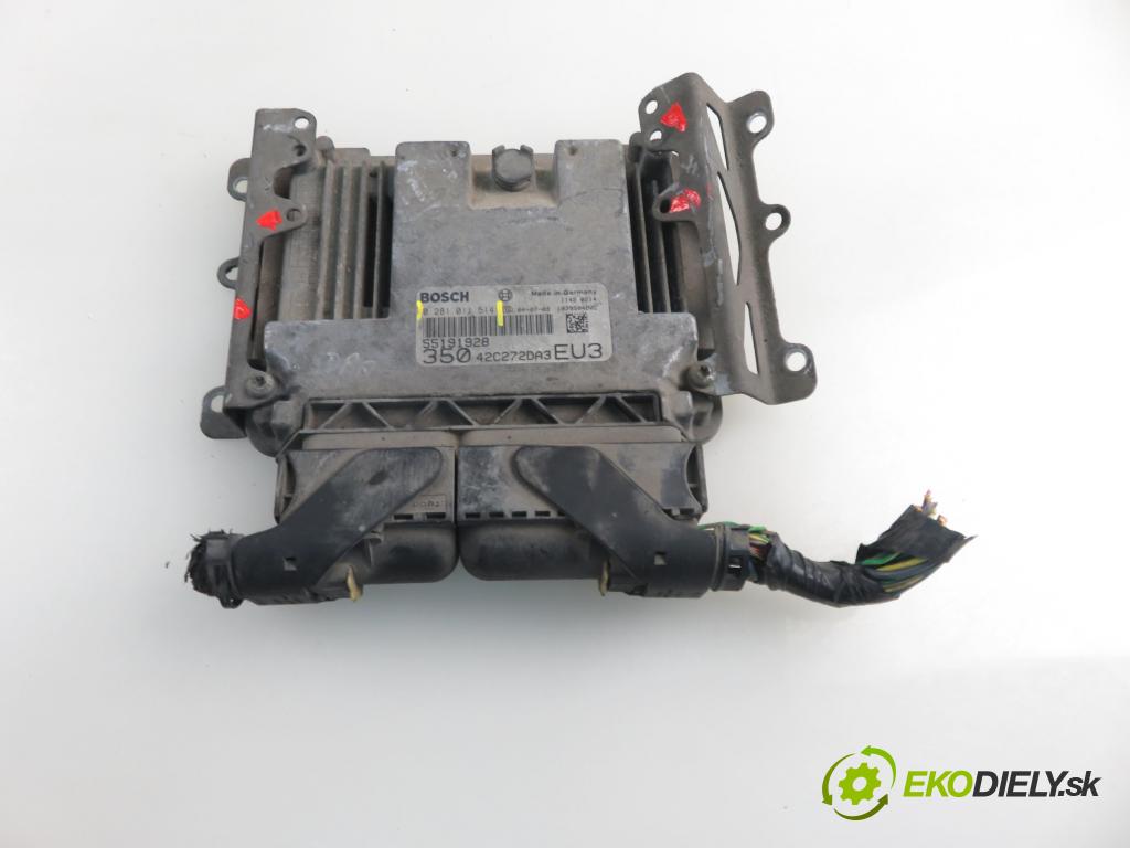 FIAT IDEA (350_) HB 2004 74,00 1.9 JTD - 188 B2.000 1910,00 Riadiaca jednotka Motor 0281011514 ; 55191928