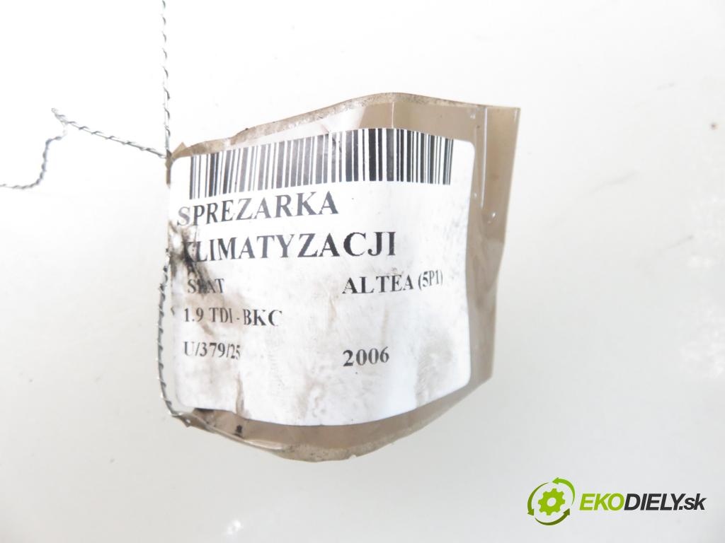 SEAT ALTEA (5P1) HB 2006 77,00 1.9 TDI - BKC 1896,00 KOMPRESOR: klimatizace 1K0820803Q (Kompresor klimatizace)