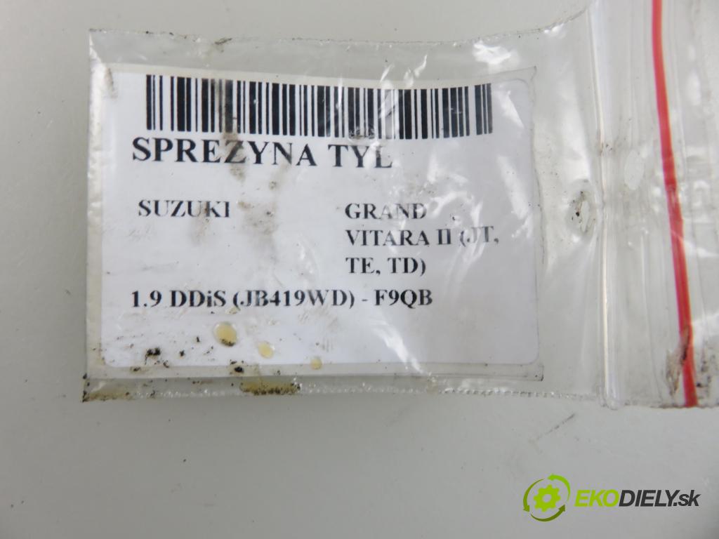 SUZUKI GRAND VITARA II (JT, TE, TD) SUV 2010 95,00 1.9 DDiS 129 - F9Q B 264 1870,00 Pružina ZADNÍ:
