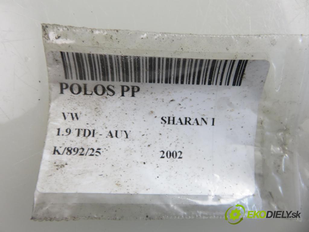 VW SHARAN (7M8, 7M9, 7M6) MINIVAN 2002 85,00 1.9 TDI PD 115 - AUY 1896,00 Poloos PP 