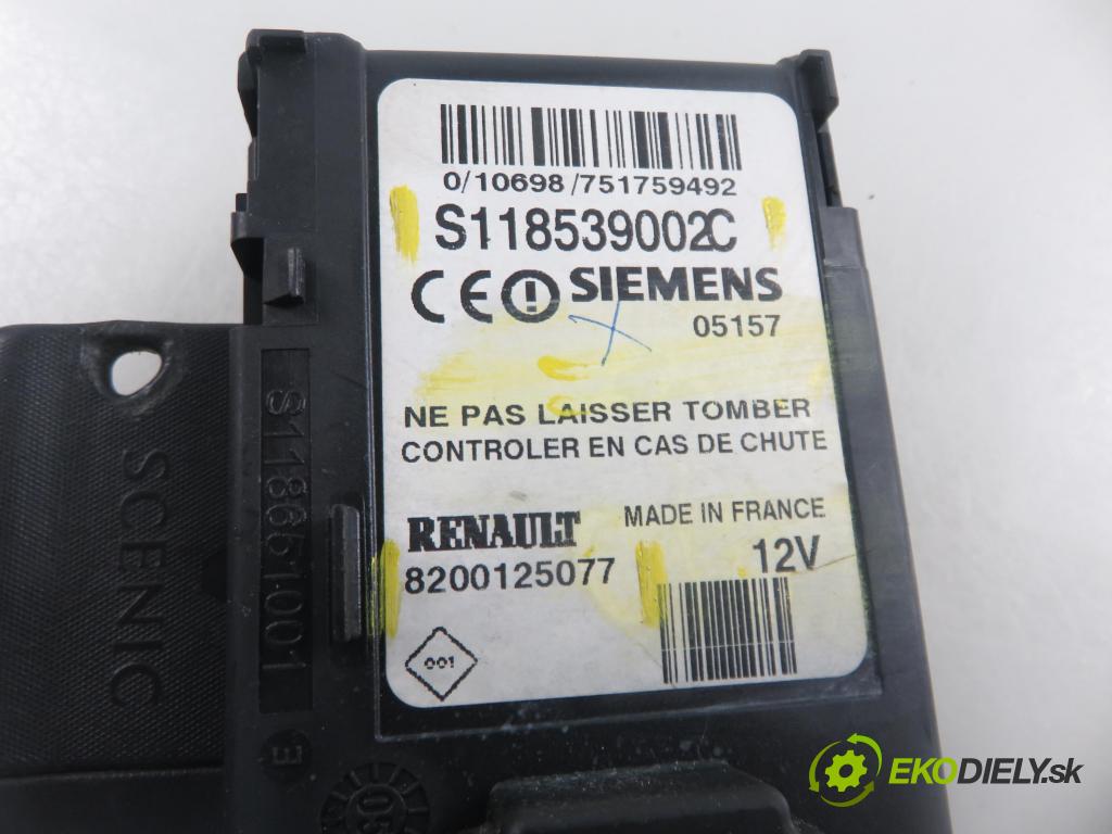 RENAULT SCENIC II (JM0/1_) MINIVAN 2005 83,00 1.6 (JM0C, JM0J, JM1B) - K4M 782 1598,00 čítač KARTY: S118539002C ; 8200125077