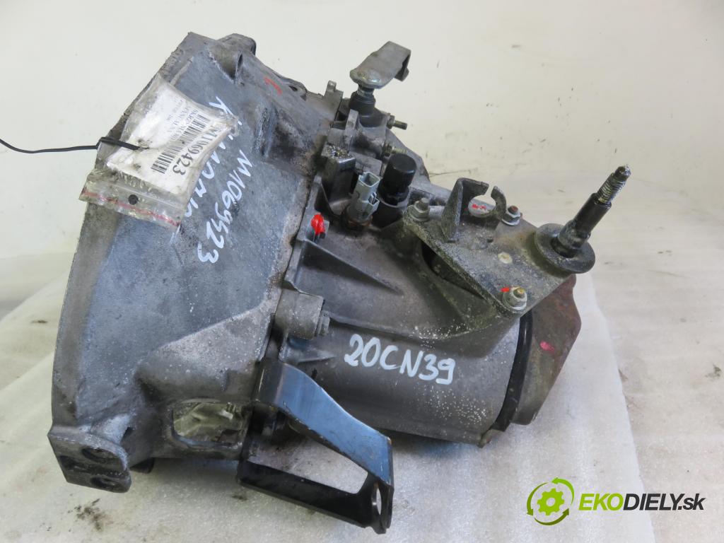 PEUGEOT 206 liftback (2A/C) HB 2002 51,00 1.4 HDi - 8HX (DV4TD) 1398,00 převodovka MANUALNA 20CN39