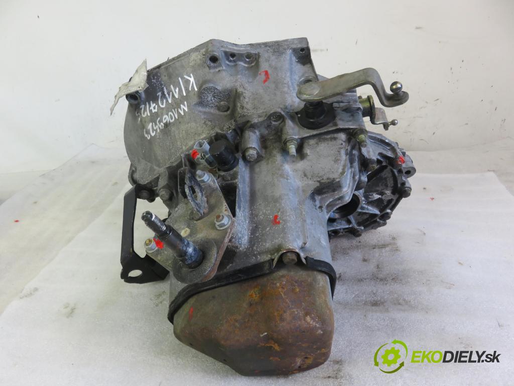 PEUGEOT 206 liftback (2A/C) HB 2002 51,00 1.4 HDi - 8HX (DV4TD) 1398,00 převodovka MANUALNA 20CN39