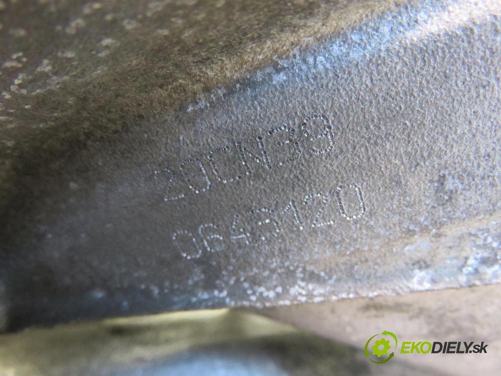 PEUGEOT 206 liftback (2A/C) HB 2002 51,00 1.4 HDi - 8HX (DV4TD) 1398,00 převodovka MANUALNA 20CN39