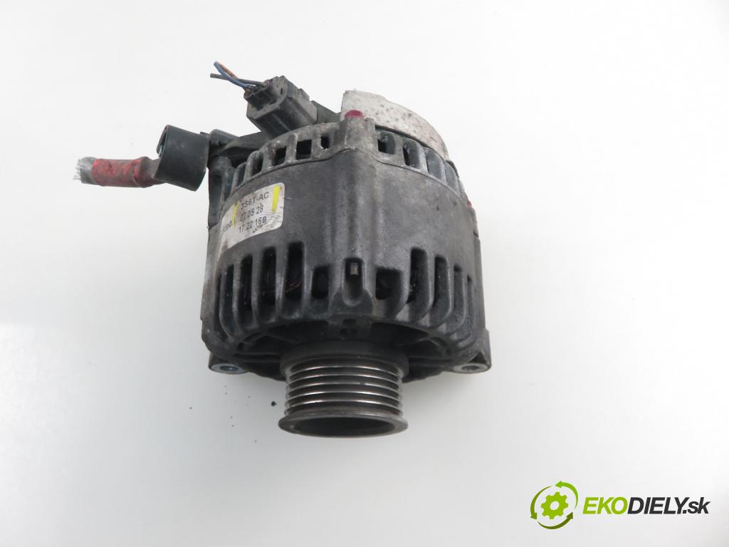 FORD FIESTA V (JH_, JD_) HB 2007 50,00 1.4 TDCi 68 - F6JB 1399,00 Alternátor 3S6TAC (Alternátor)