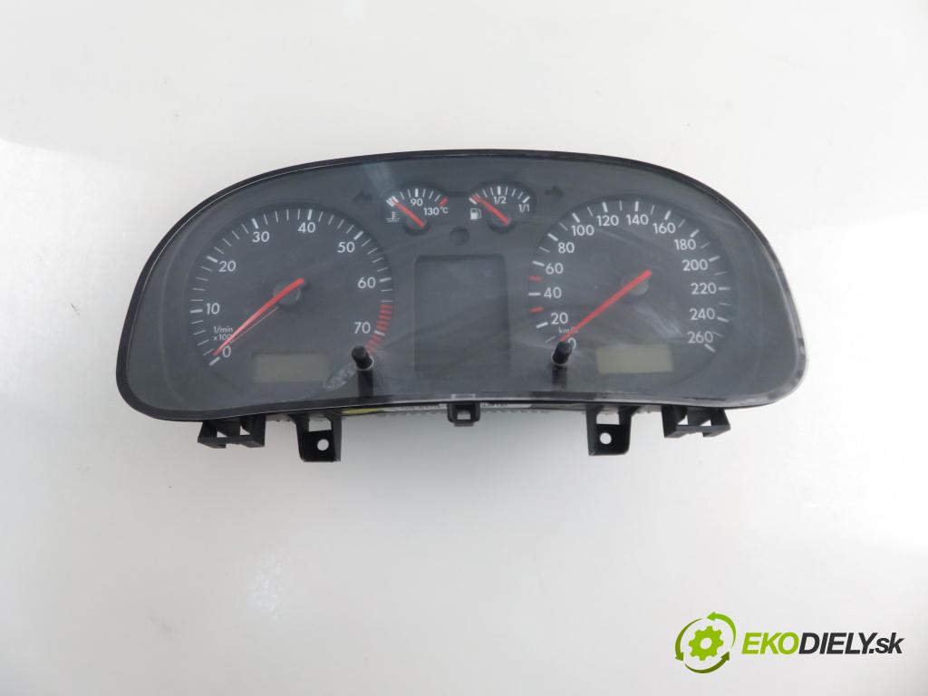 VW BORA (1J2) SEDAN 1999 85,00 2 - APK 1984,00 prístrojovka elektrický 1J0920801B ; 0263618005