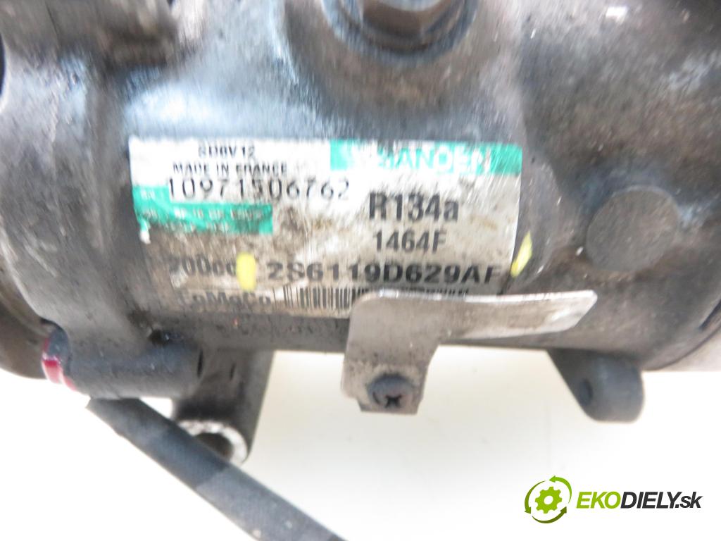 FORD FIESTA V (JH_, JD_) HB 2007 50,00 1.4 TDCi 68 - F6JB 1399,00 KOMPRESOR: klimatizace 2S6119D629AF (Kompresor klimatizace)