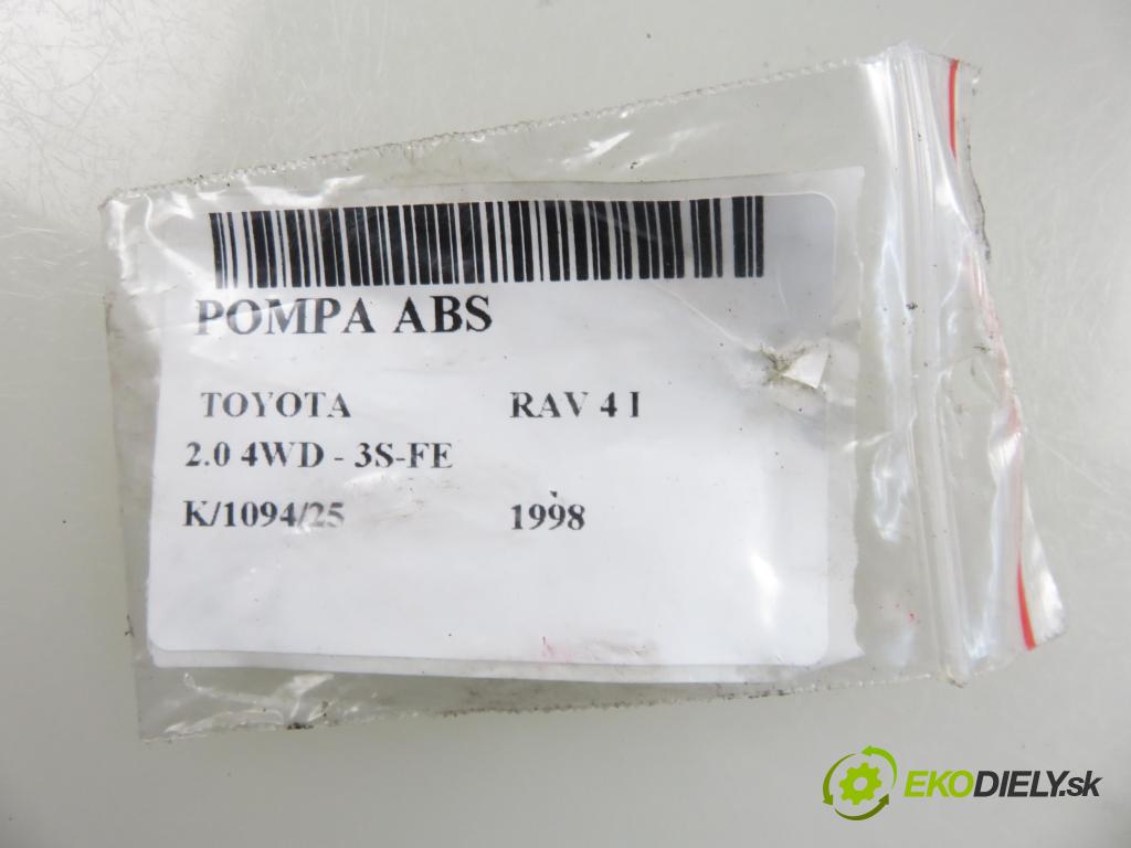 TOYOTA RAV 4 I (_A1_) SUV 1998 95,00 2.0 4WD - 3S-FE 1998,00 pumpa ABS 4451242020 ; 1330004000 (Pumpa ABS)