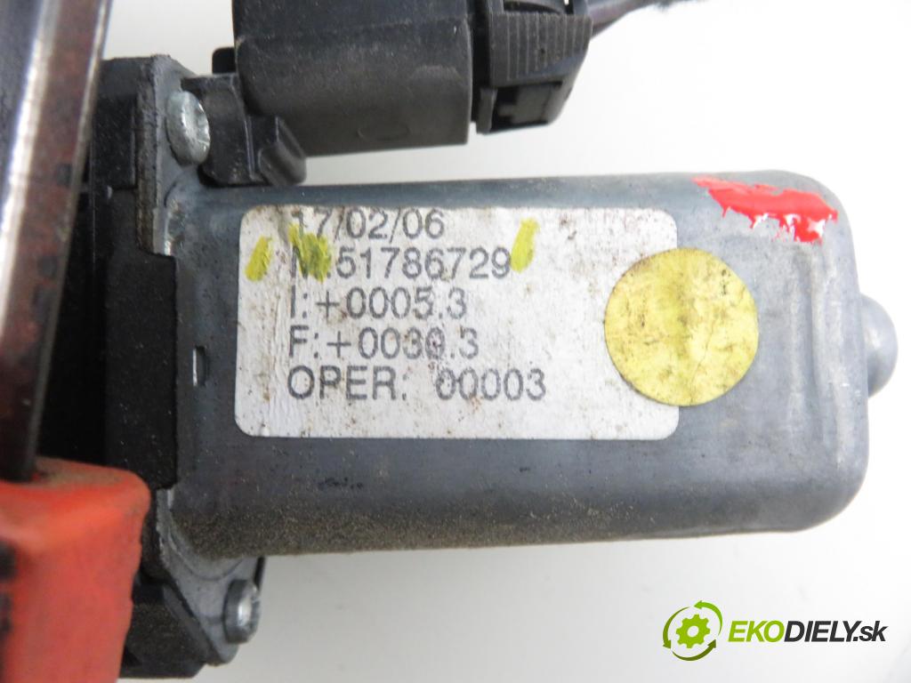 FIAT GRANDE PUNTO (199_) HB 2006 66,00 1.3 D Multijet 90 - 199 A3.000 1248,00 mechanismus oken 3D 51786729
