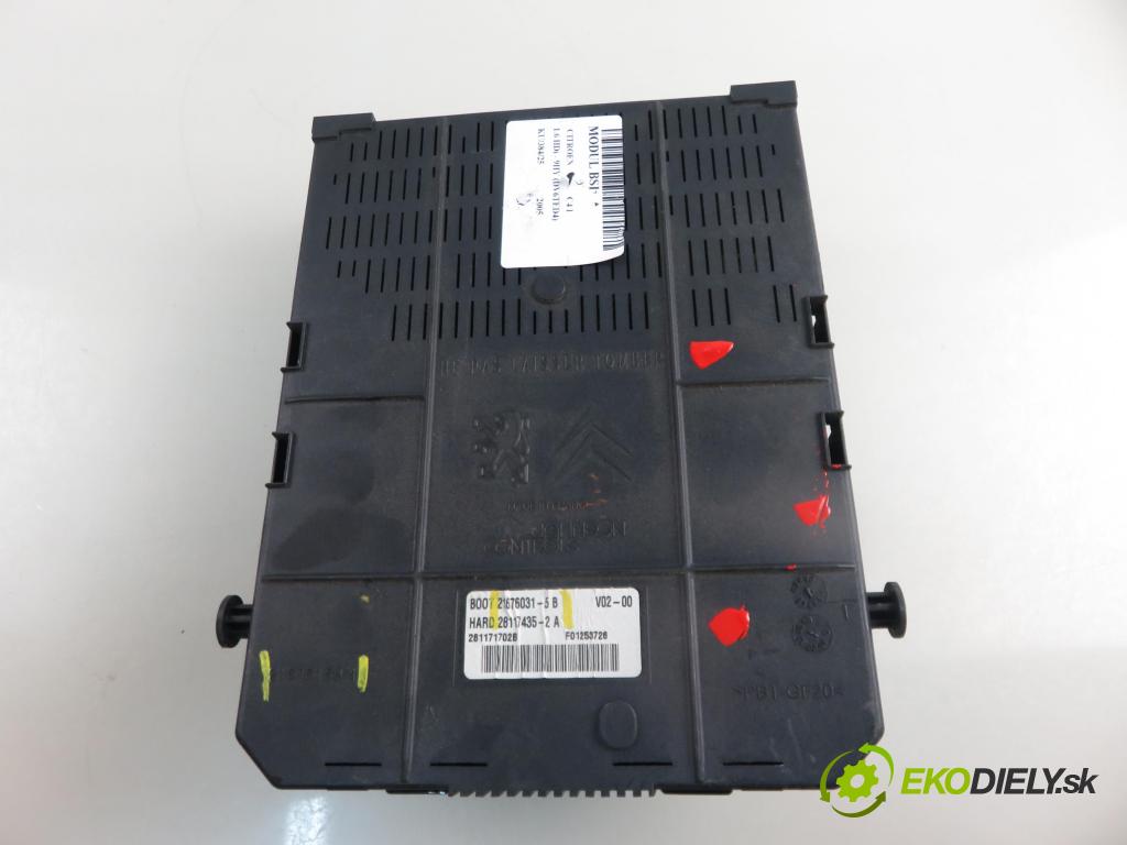 CITROEN C4 I (LC_) HB 2005 80,00 1.6 HDi - 9HY (DV6TED4) 1560,00 MODUL BSI 216761594H ; 216760315B ; 281174352A