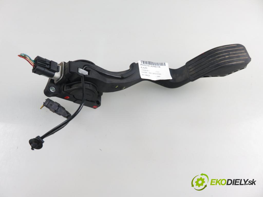 CITROEN C4 I (LC_) HB 2005 80,00 1.6 HDi - 9HY (DV6TED4) 1560,00 Potenciometer plynu 0280755001 ; 9650889180 (Potenciometer plynového pedálu)