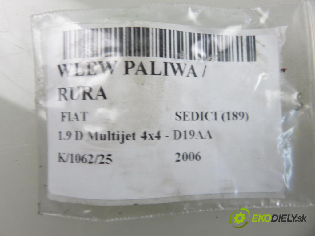 FIAT SEDICI (189_) CROSSOVER 2006 88,00 1.9 D Multijet 120 4x4 - D19AA 1910,00 hrdlo nádrže paliva / Rúra 