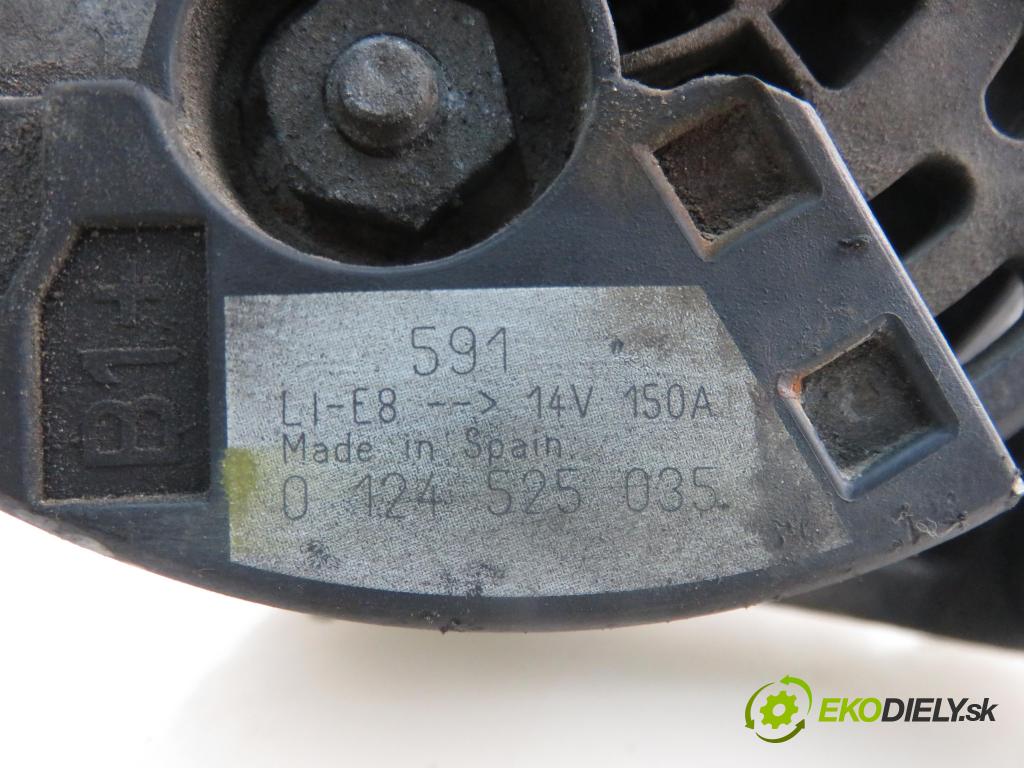 CITROEN C4 I (LC_) HB 2005 80,00 1.6 HDi - 9HY (DV6TED4) 1560,00 Alternátor 9646321880 ; 0124525035 (Alternátor)